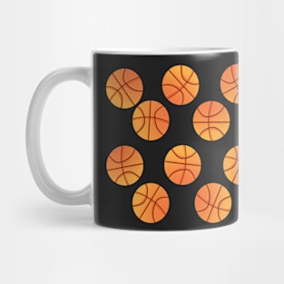 Basketball Brigade Pattern Mug